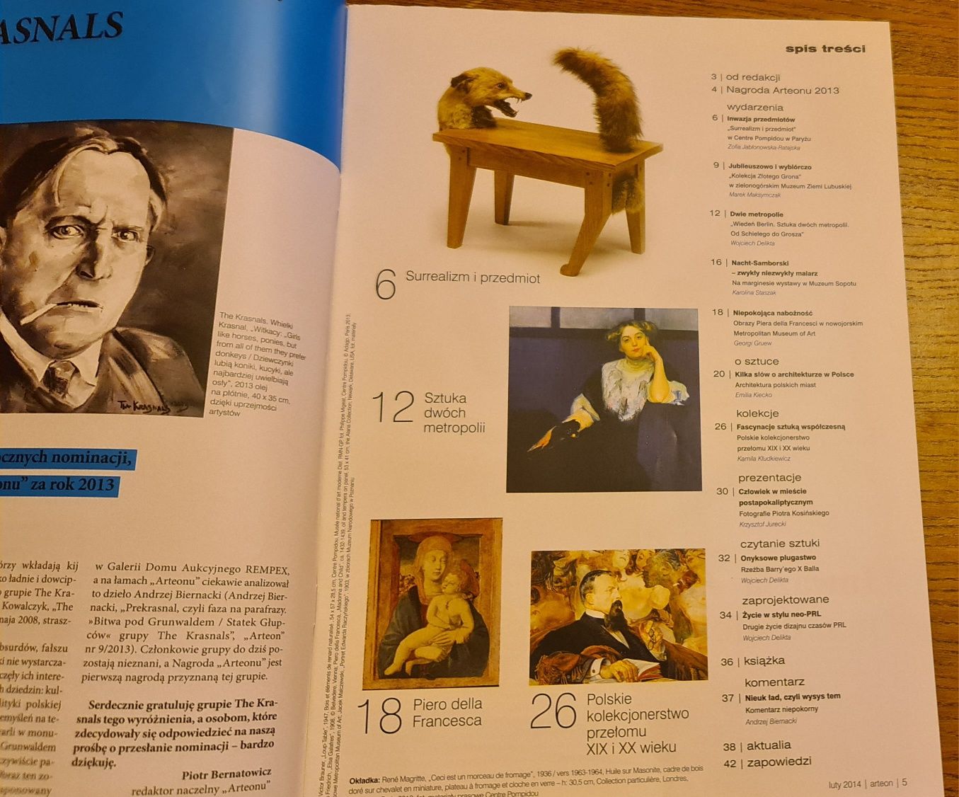 Art eon magazyn o sztuce 7 wydań z 2014 roku