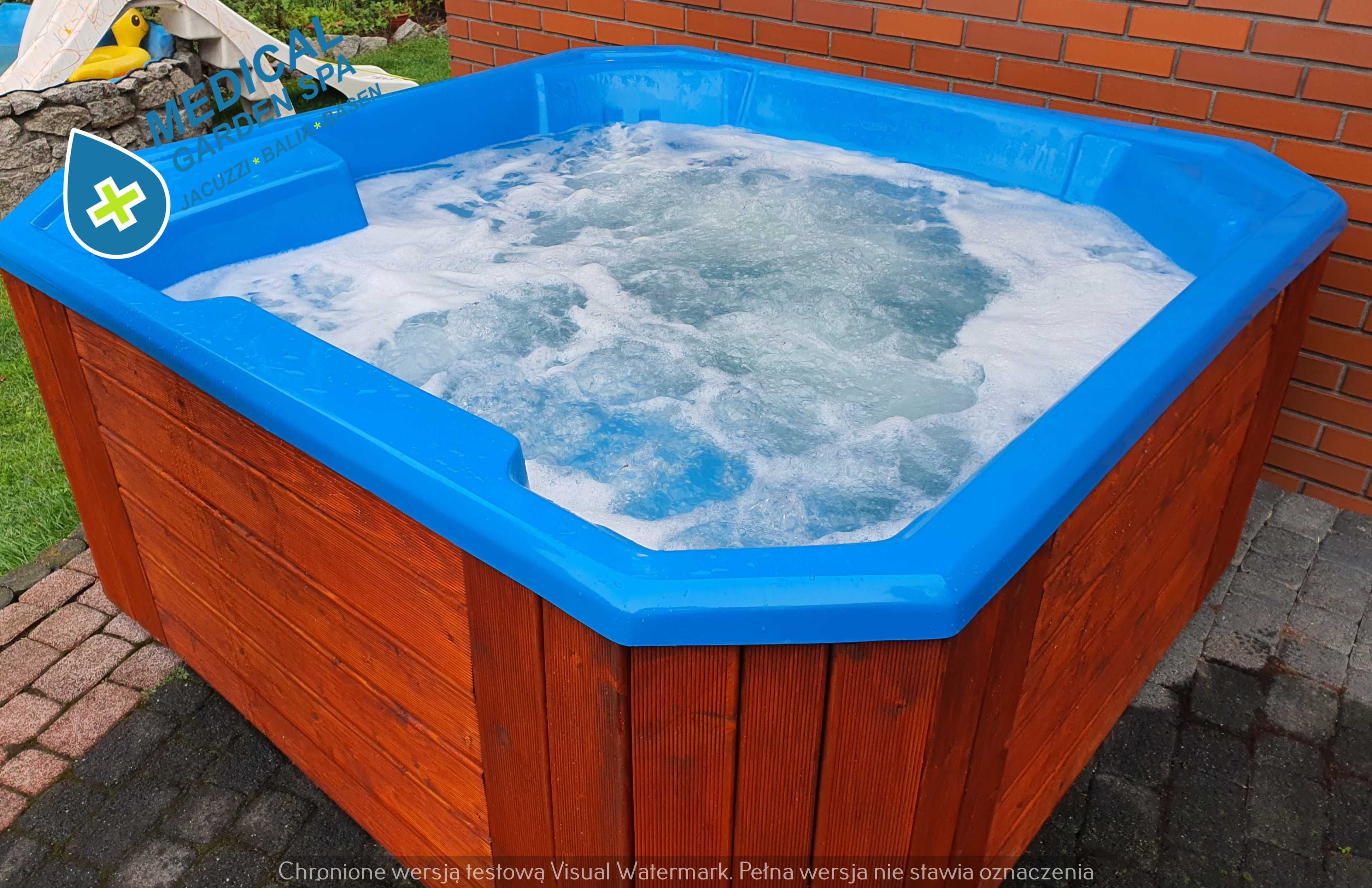 JACUZZI OD RĘKI!! Z masażem, oświetleniem  !! TRANSPORT GRATIS