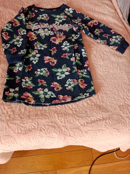 Bluzka grubsza dłuższa bluzeczka tunika  98/104