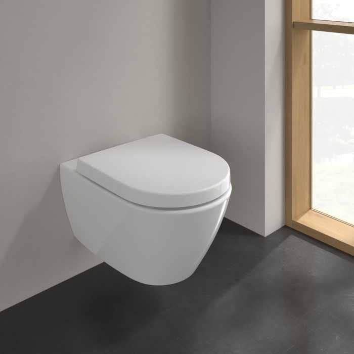 Villeroy&Boch SUBWAY 2.0 Miska WC z deską sedesową 5614R0R1 + 9M68S101