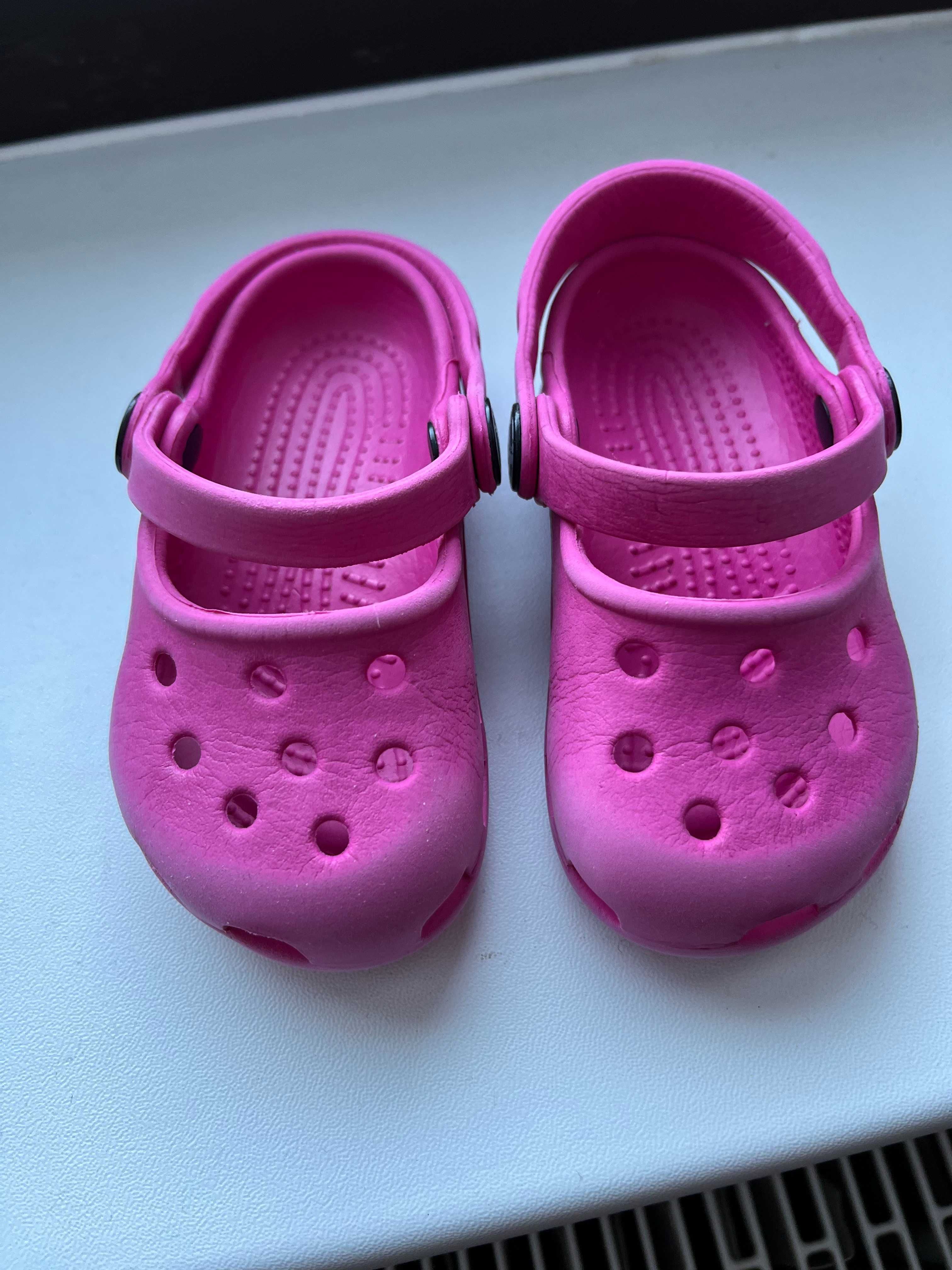 Crocs dziecięce różowe 20-21 4/5