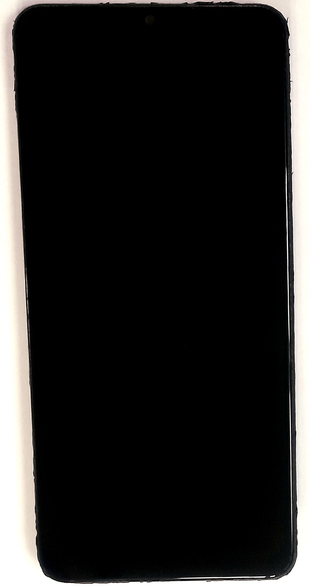 Uszkodzony oryginalny wyświetlacz LCD Samsung A12