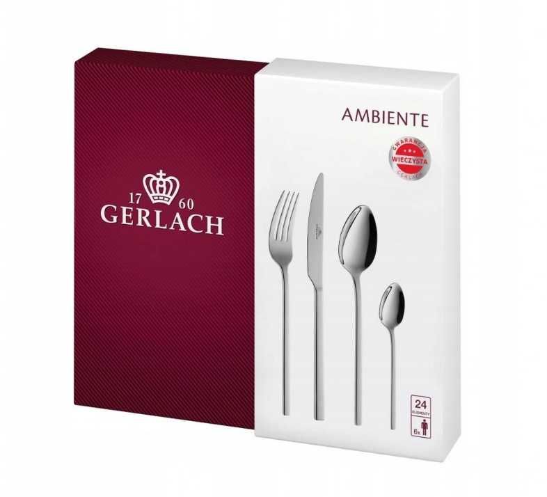 Gerlach Ambiente Zestaw sztućców 24 el. połysk