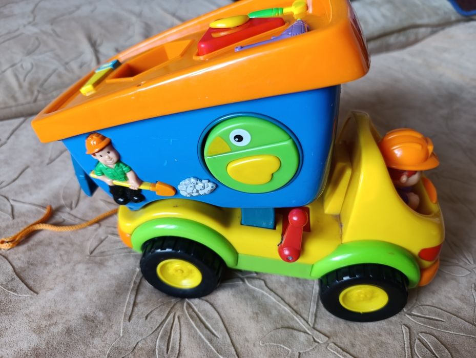 Подарунок на Миколая Сортери музичні Kiddieland Черепаха та Сміттєвоз