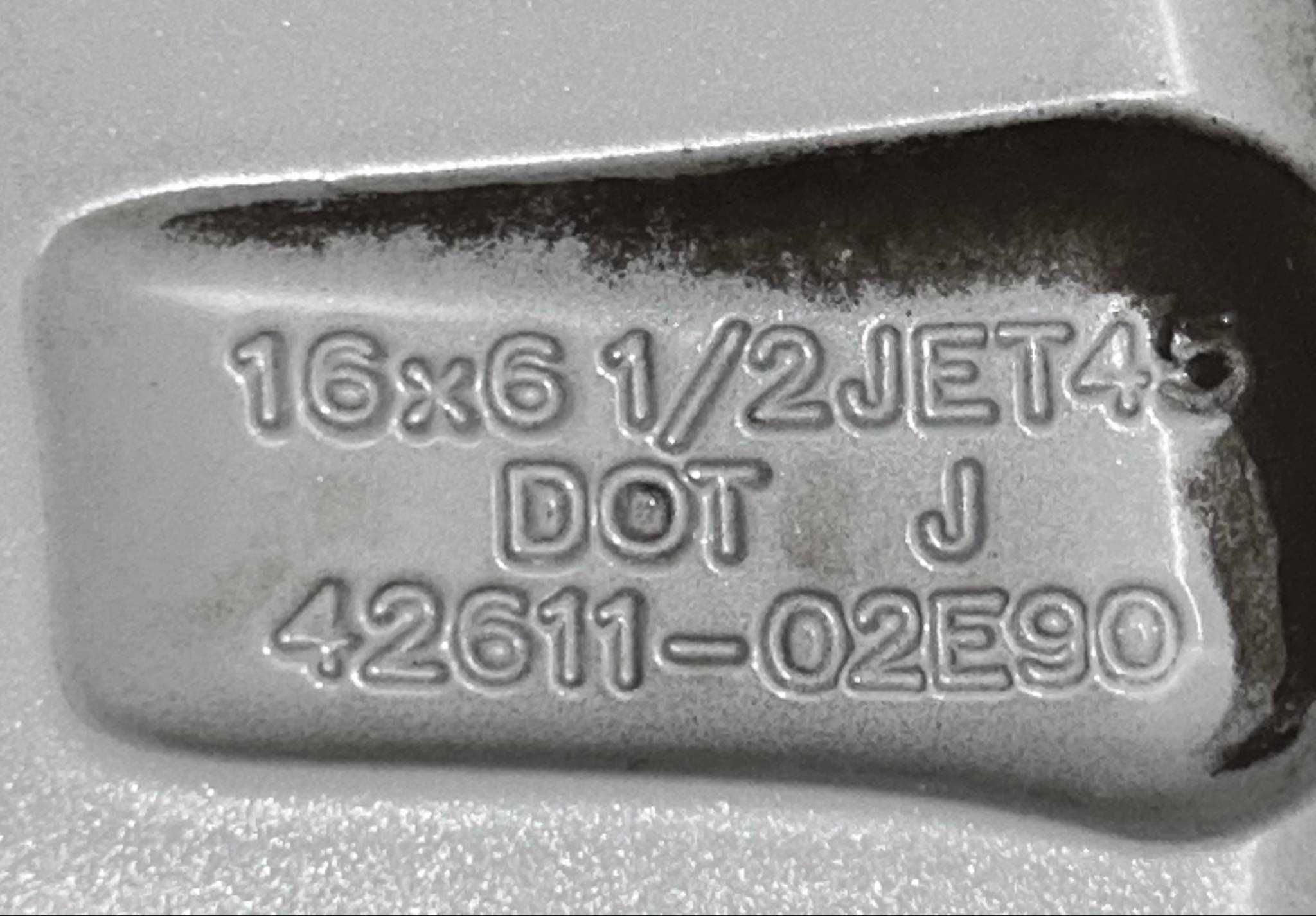 Felgi Aluminiowe Oryginał TOYOTA 5x114,3 6,5J x 16'' ET 45 Toyota