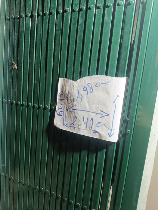 grades para portas de três folhas