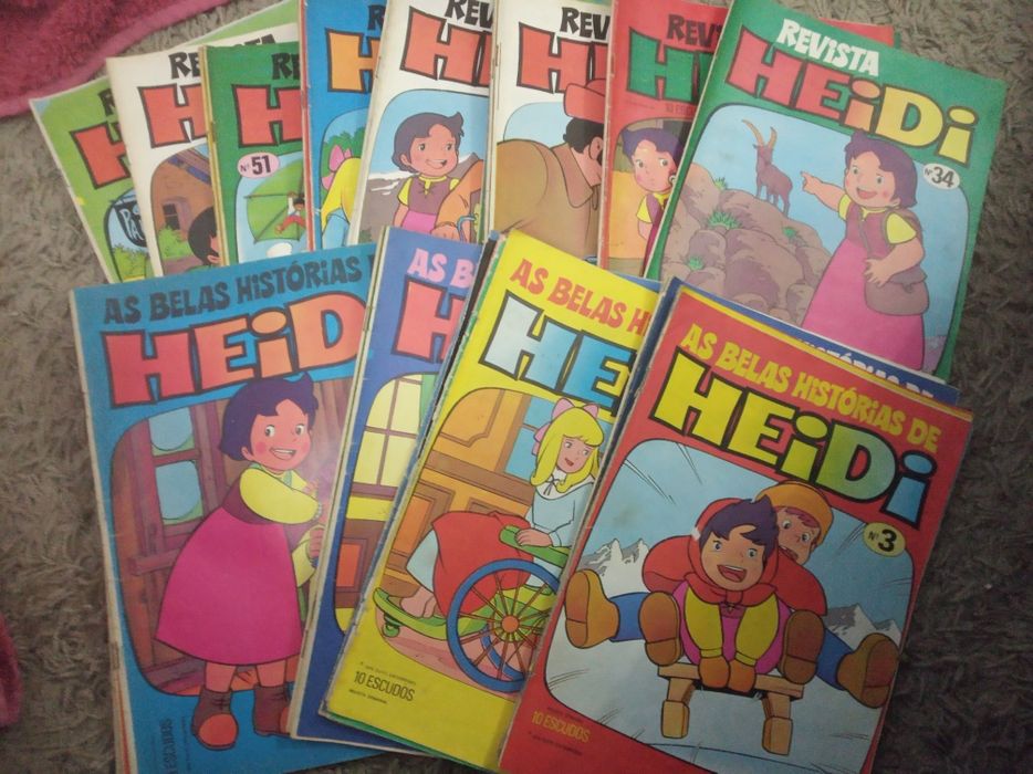 HEIDI - 62 Fascículos diferentes