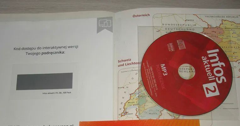 "Infos aktuell 2 " podręcznik do j.niemieckiego Pearson