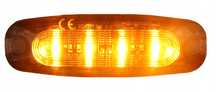 Lampa Ostrzegawcza 4 Led Stroboskop 12V 24V Pomoc