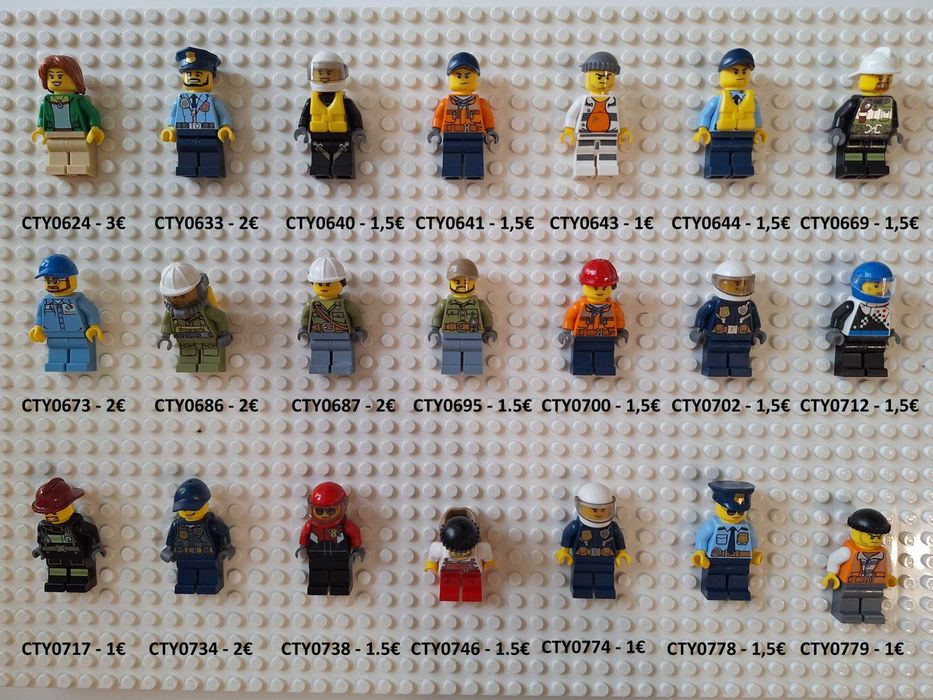 Minifiguras Lego City