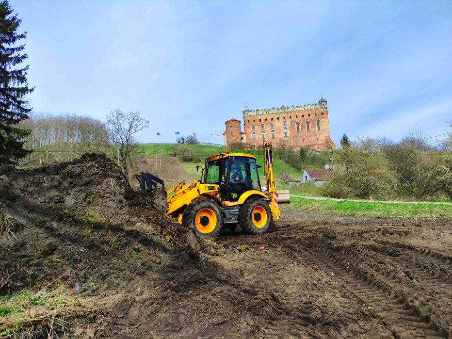 Usługi koparko ładowarką