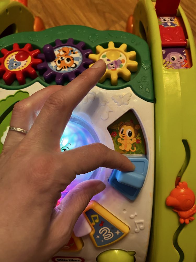 Little tikes Chodzik i stół aktywności 3 w 1 jezdzik