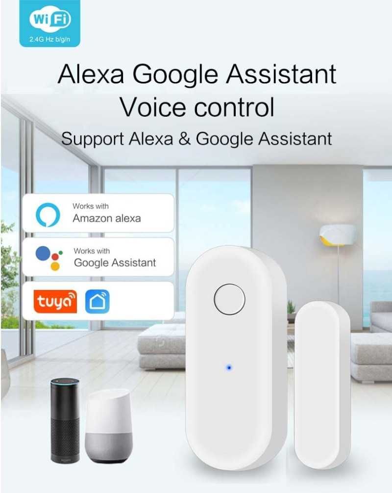 Sensor Movimento WiFi * Porta / Janela * Tuya *  Alexa Google Home