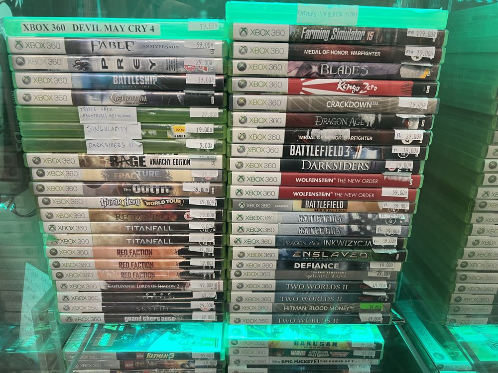 Gry na konsole Xbox 360 - sklep Just Play Tczew
