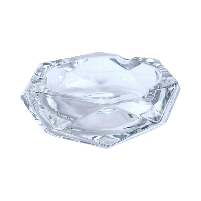 Szklana popielnica Bohemia, Czechosłowacja, lata 70.