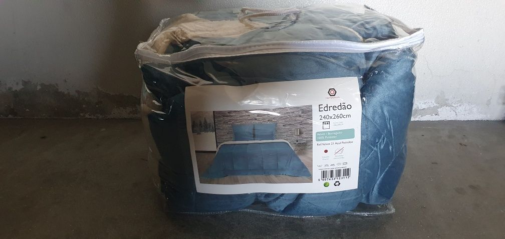 Edredão 240 260 pêlo de borrego