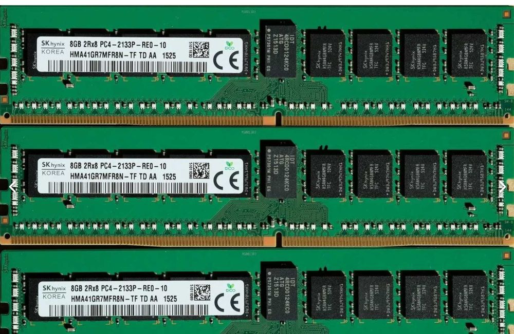 Серверна оперативна пам'ять DDR4 8gb samsung/hynix/Micron pc4-2133
