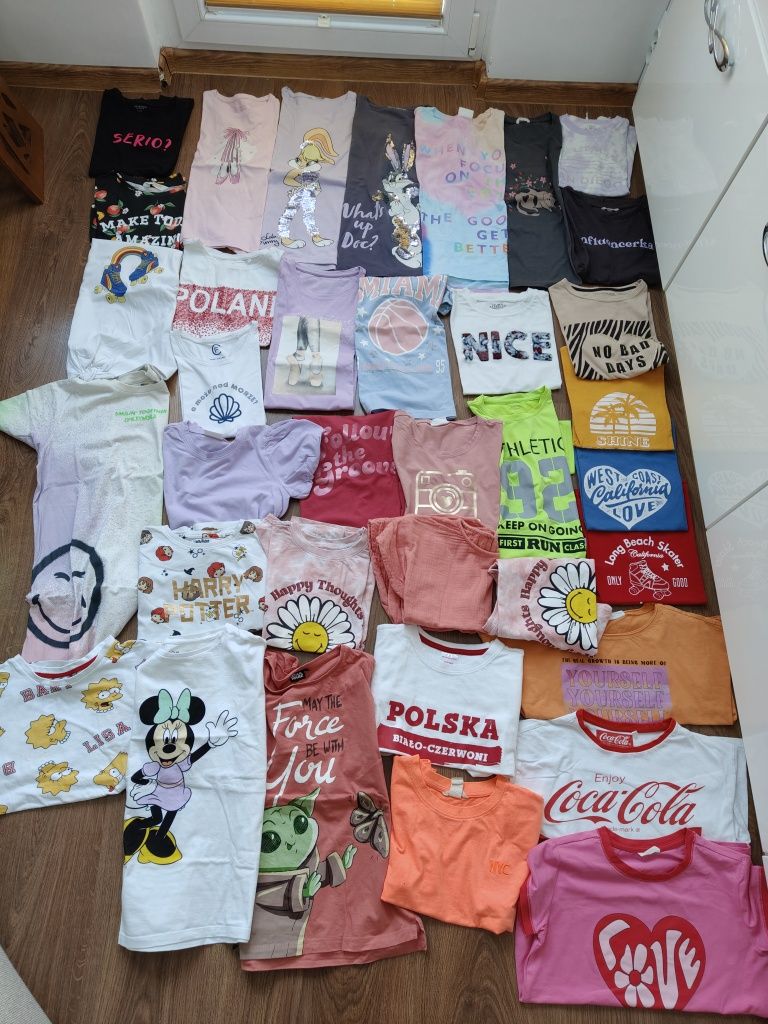 T-shirt 158 różnych firm 4f Reserved Coccdrillo H&M