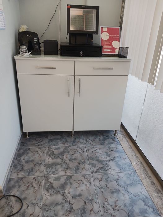 Movel de Recepcao + POS (maquina registadora)