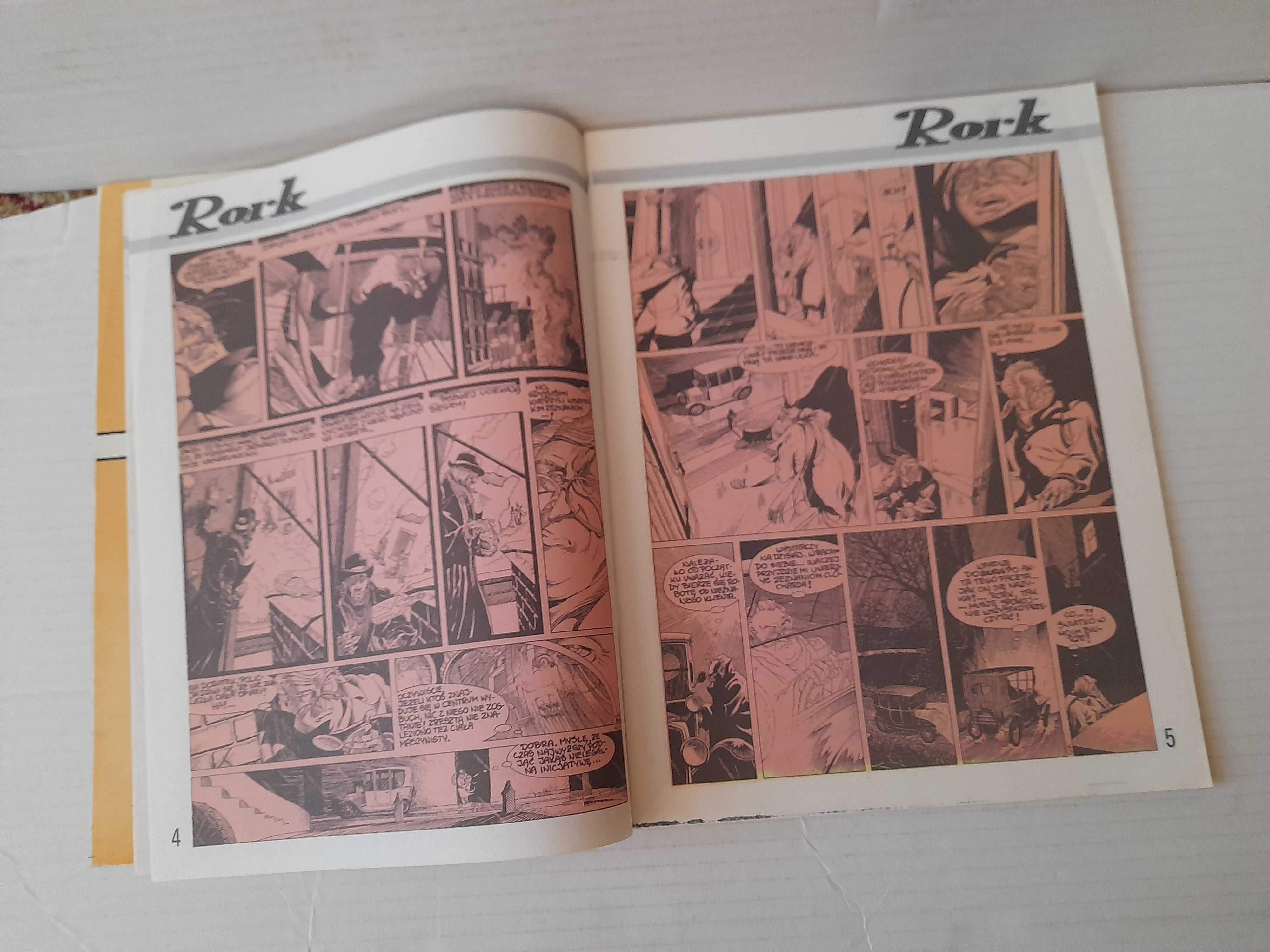 Komiks FANTASTYKA 4/9'89 RORK - PRZEJŚCIA wydanie1