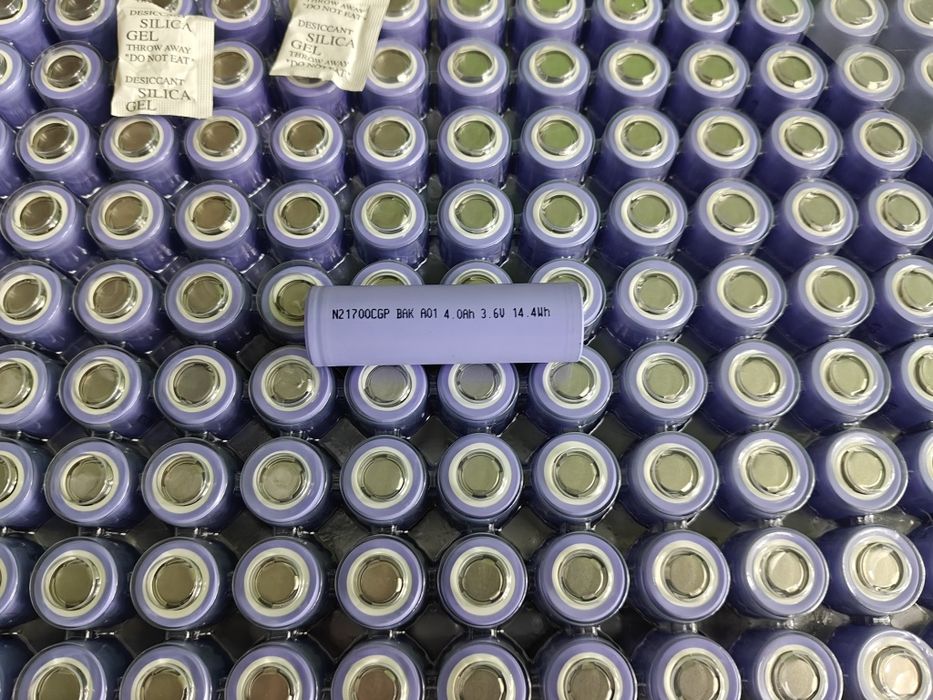 Високострумові 21700 BAK N21700CGP 4000маг 40ампер