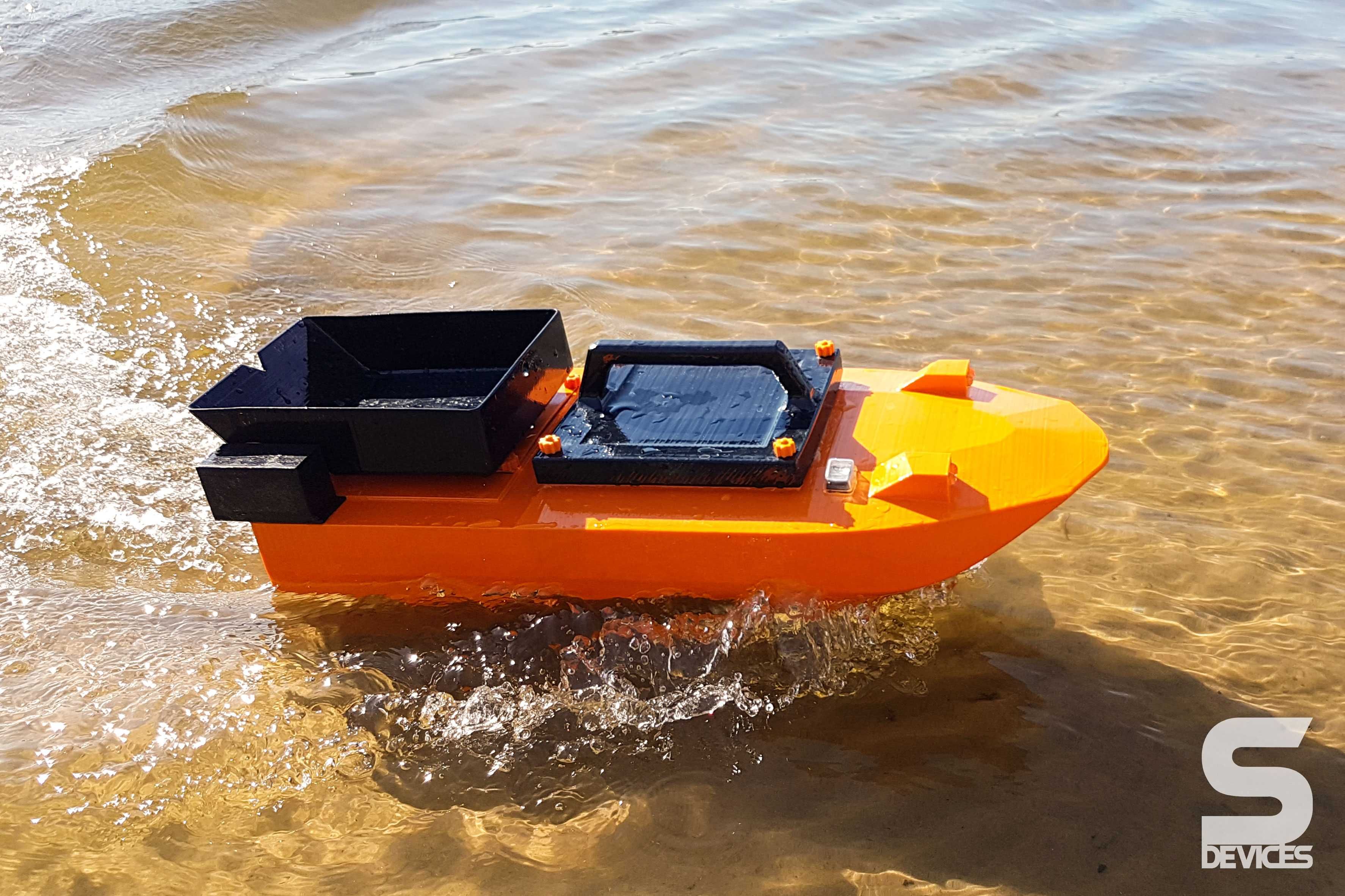 Кораблик Скоростной для рыбалки Sdevices с автопилотом GPS