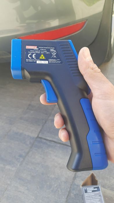 Pirometr termometr na podczerwień Lidl Parkside Powerfix