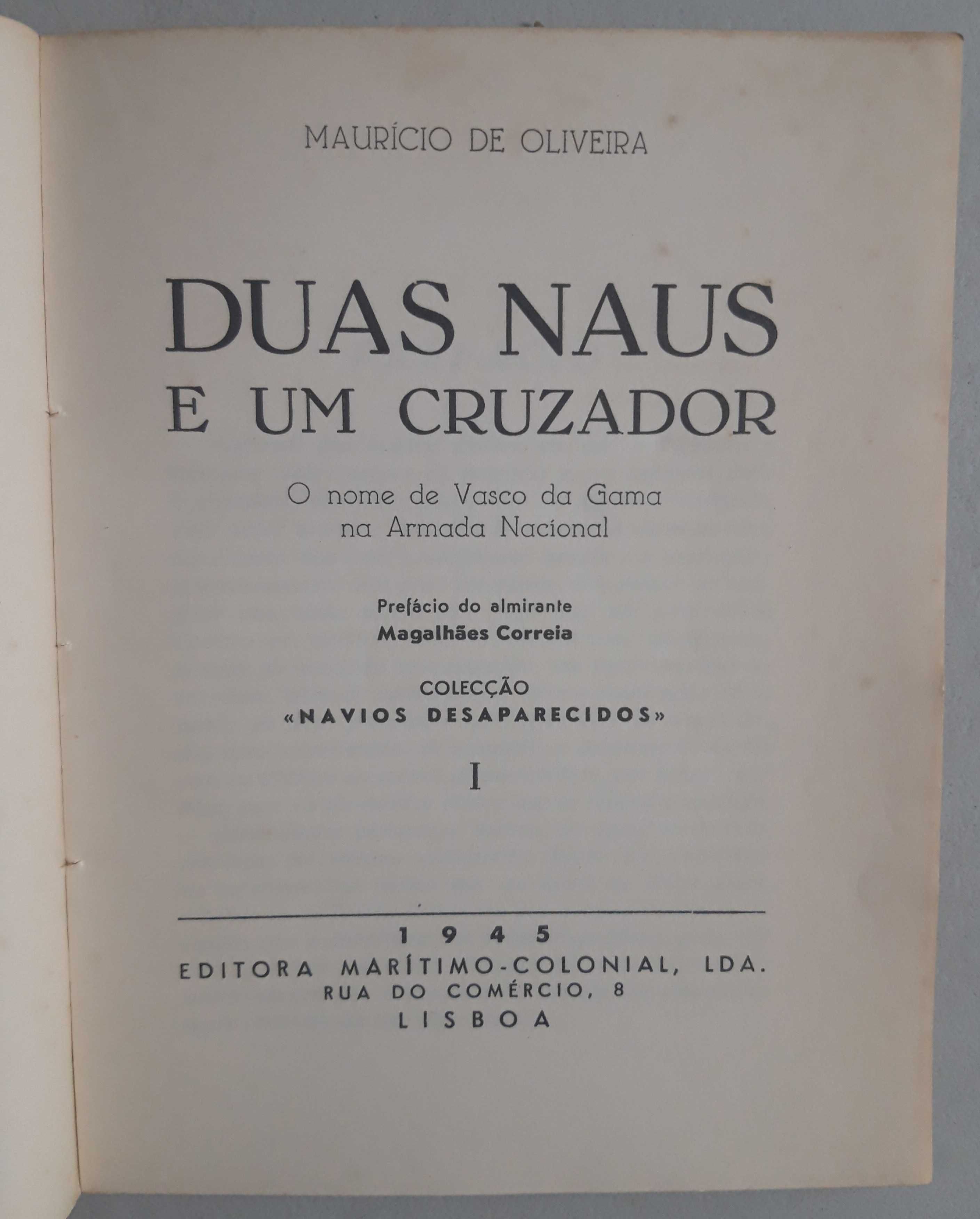 Livro PA-2 - Mauricio de Oliveira - Duas Naus e um Cruzador