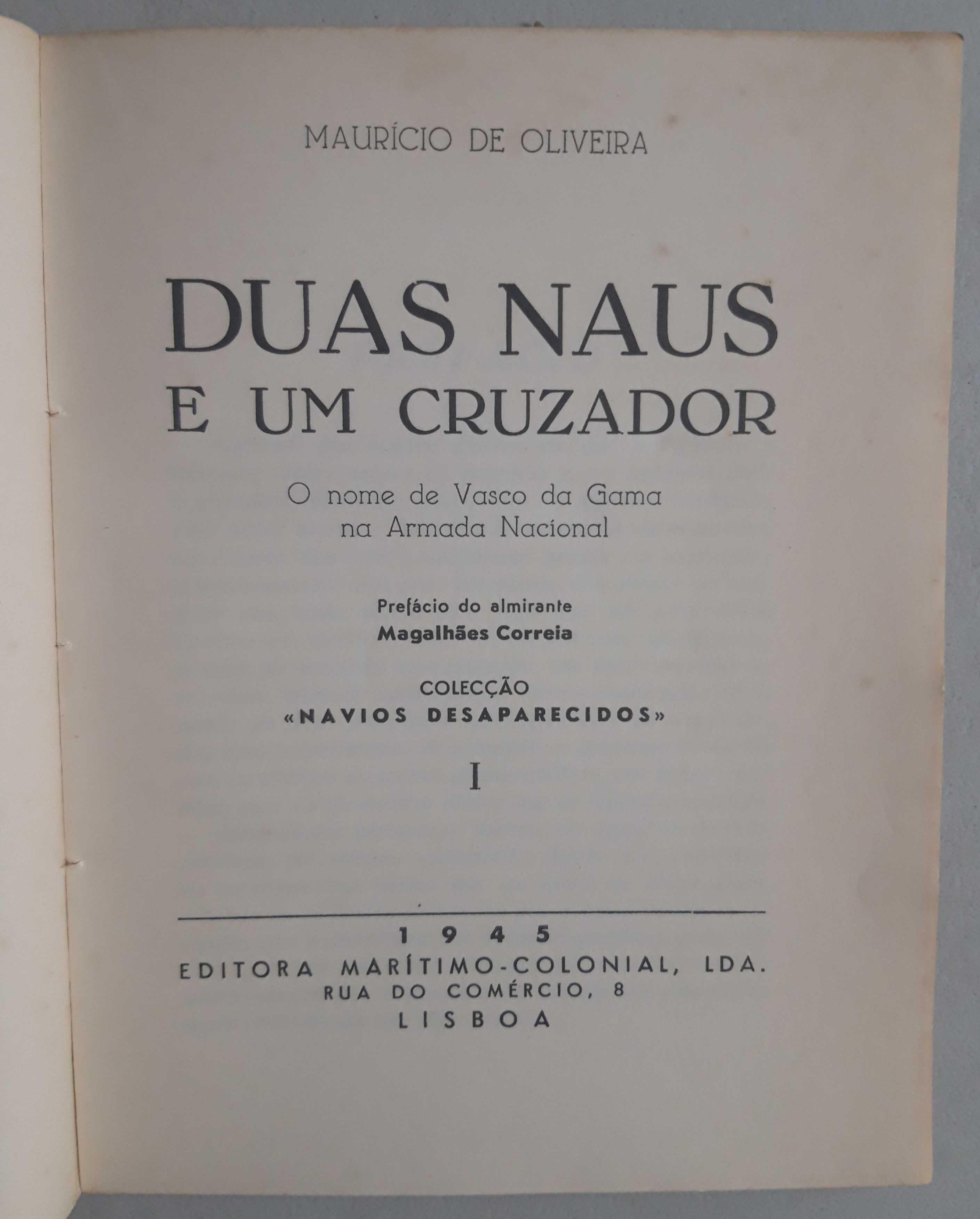 Livro PA-2 - Mauricio de Oliveira - Duas Naus e um Cruzador