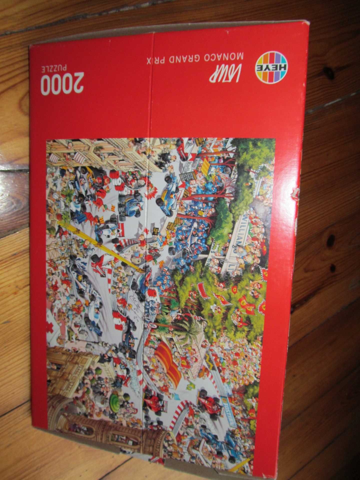 Puzzle Heye 2000 Monaco Grand Prix grafika Loup