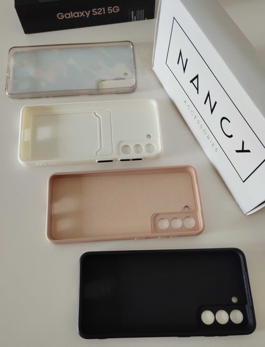 Etui na telefon Samsung Galaxy S21 - różne rodzaje (Nancy)