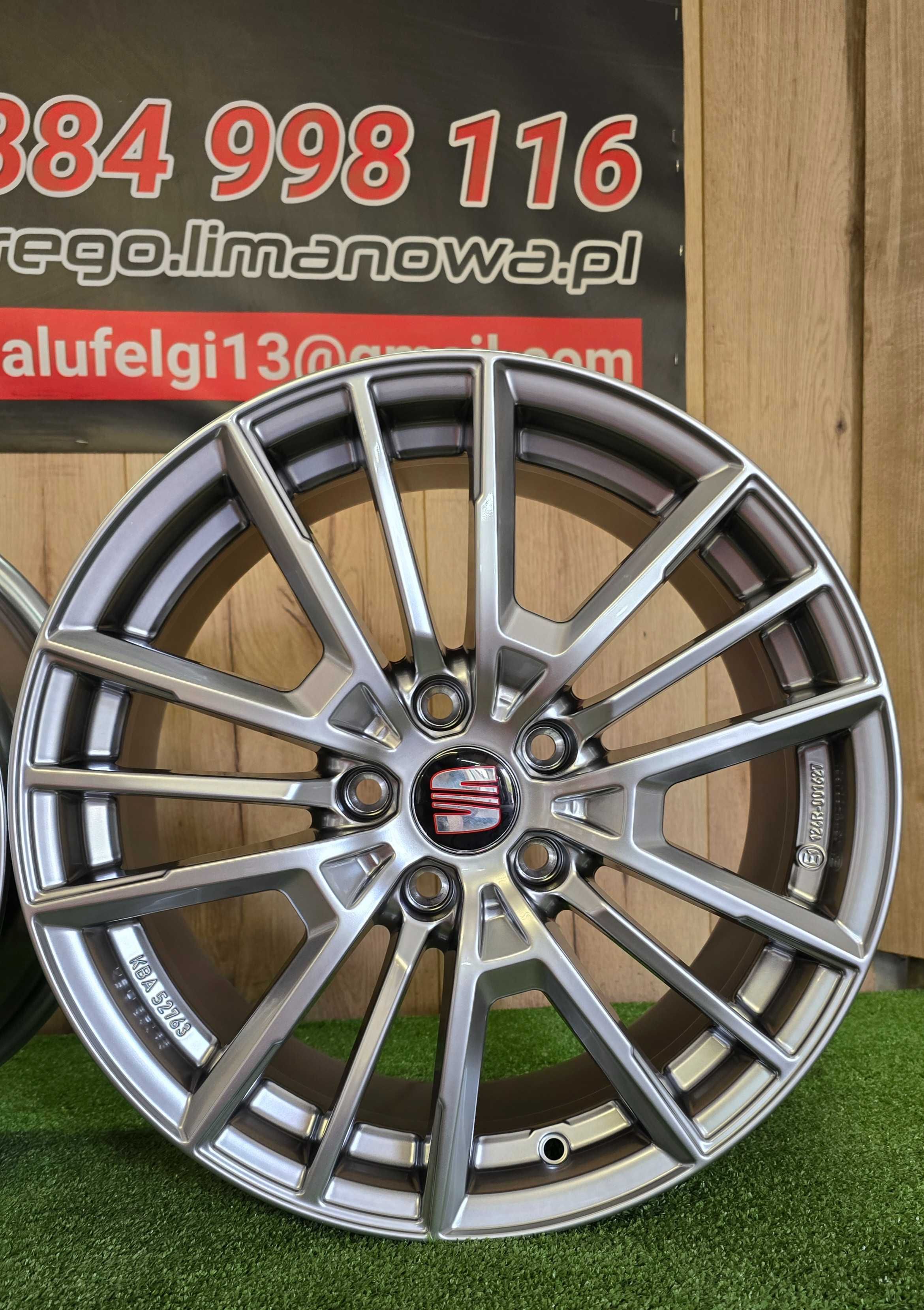 NOWE ALUFELGI SEAT 17x5x112 - Altea,Ateca,Terraco,Leon,Toledo,Exeo