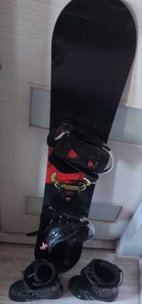 Deska snowboard Rossignol 150cm plus buty k2