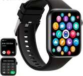 Smartwatch czarny nowy zegarek męski / damski