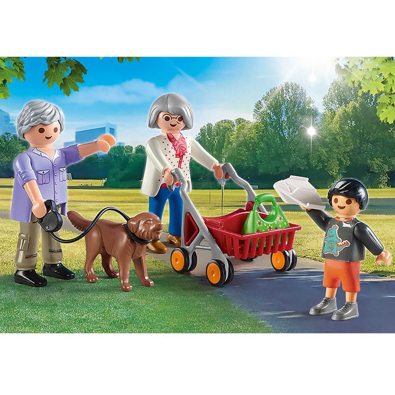 Playmobil City Life 70990 Dziadkowie z wnuczkiem