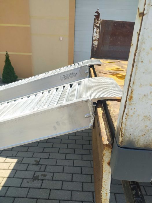 Najazdy aluminiowe od 2,5-4,5m, do 13,5T - Dostawa, gwarancja, znak CE