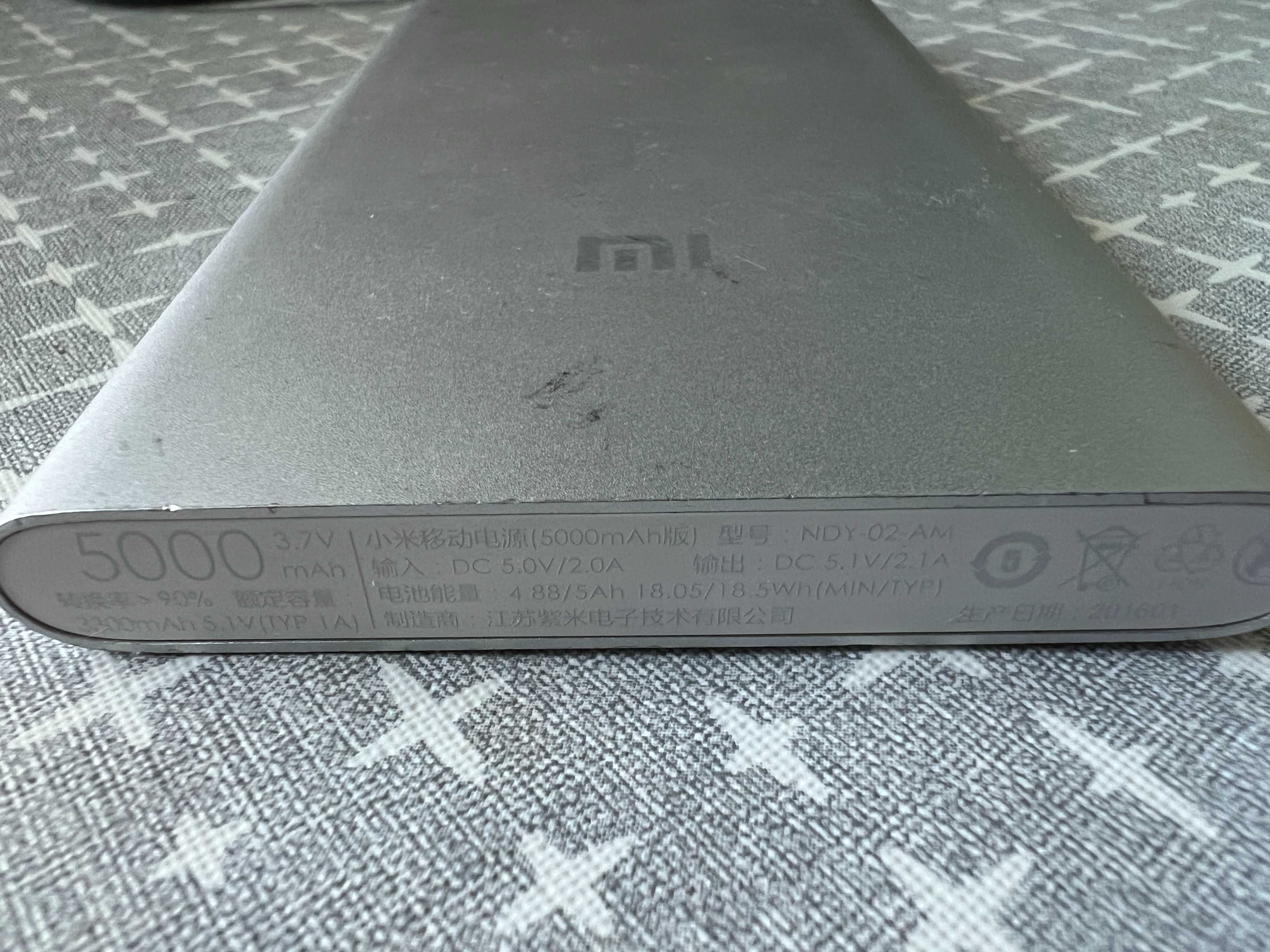 УМБ Xiaomi Mi Power Bank  5000 mah  банка 5000MAH павербанк