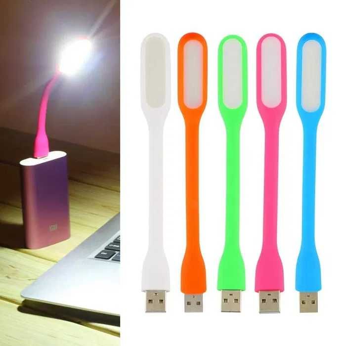 USB лампа, фонарик, гибкий светильник, LED подсветка
