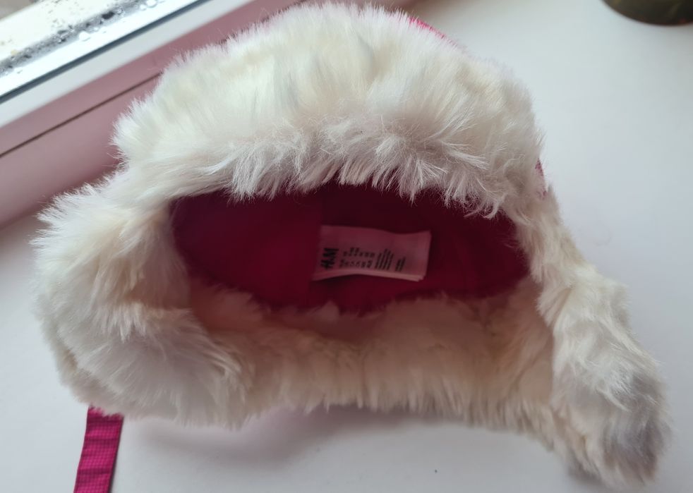 Шапка HM 68, 4-6  міс,на дівчинку