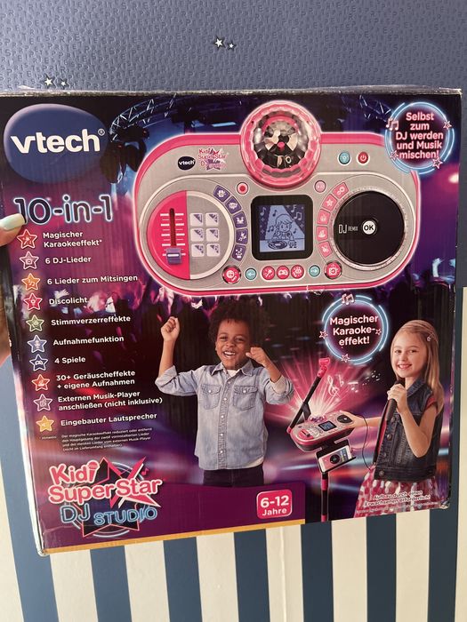 Дитячий набір для караоке та діджея Vtech Microphone для дітей