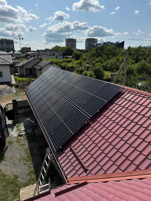 Монтаж сонячних мережевих, гібридних, автономних станцій під ключ