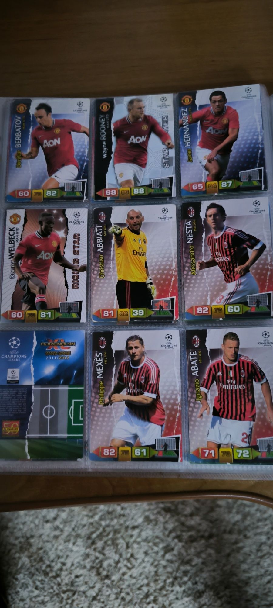 Album kolekcjonerki Panini champions league 2011/2012