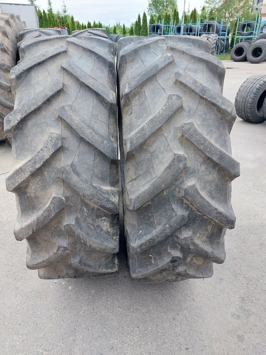 420/70R30 Trelleborg, Pirelli opony używane rolnicze para