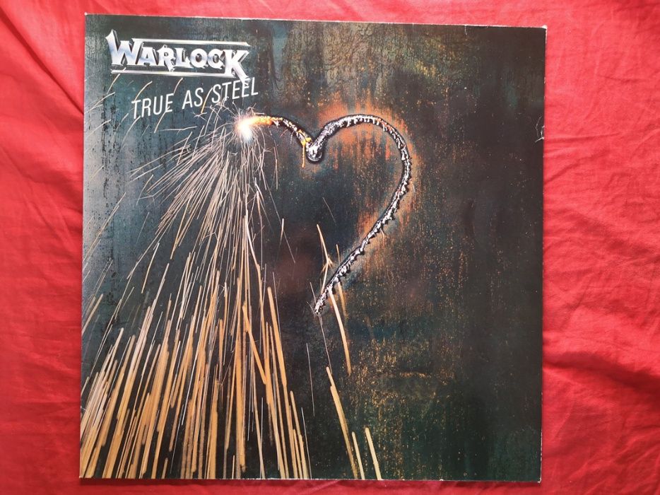 Warlock PŁYTA winylowa ROCK POP MUZYKA 1986 true as steel