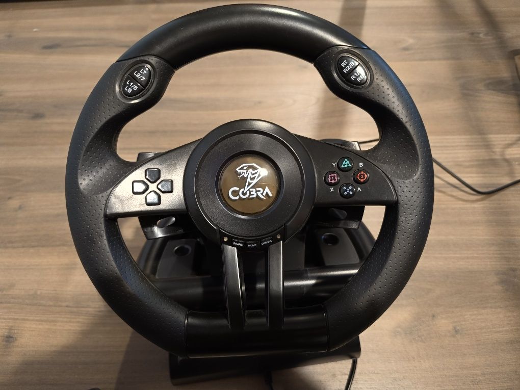 Kierownica Cobra 2020 Monaco do PC, Xbox, PS3 PS4ze stelażem.