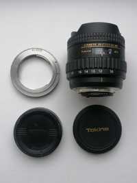 ТЕРМІНОВО! Tokina 10-17mm на Nikon F + перехідник на систему Canon EF