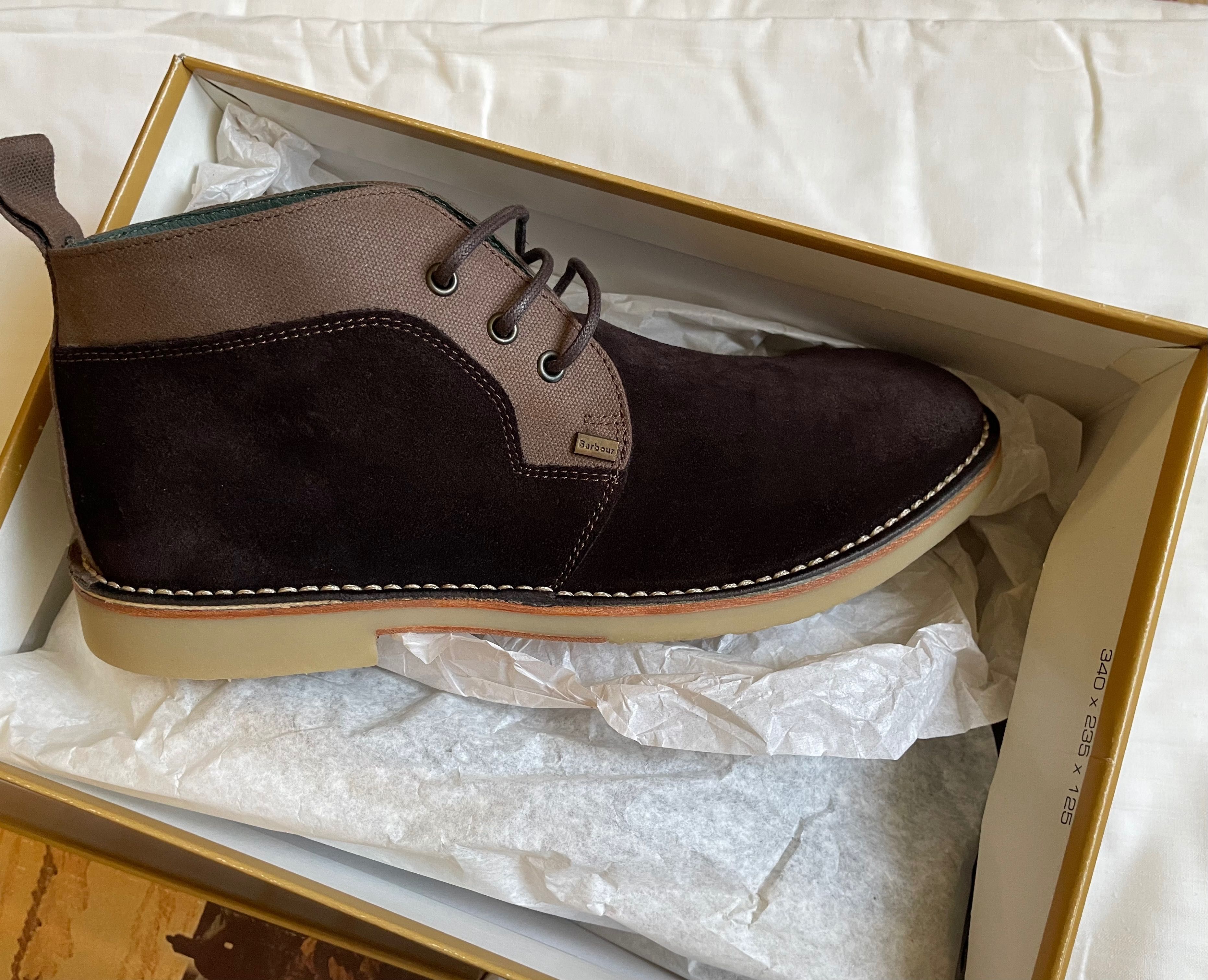 Barbour Ledgar sznurowane skora