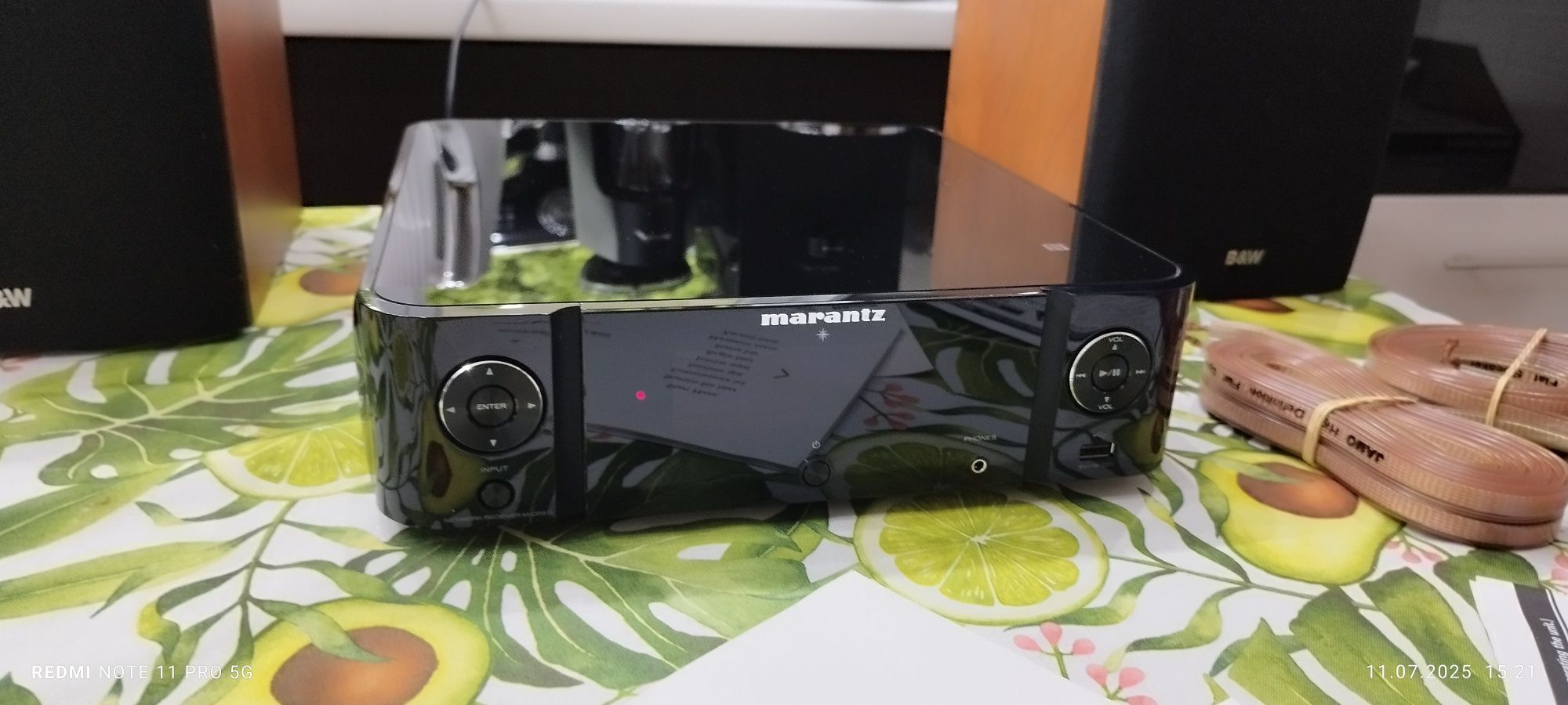 Amplituner sieciowy Marantz Mc-r 511 + Bowers&wilkins Dm 600 S3.