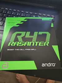 Накладки Andro Rasanter r42 і r47,max,2 години в грі.