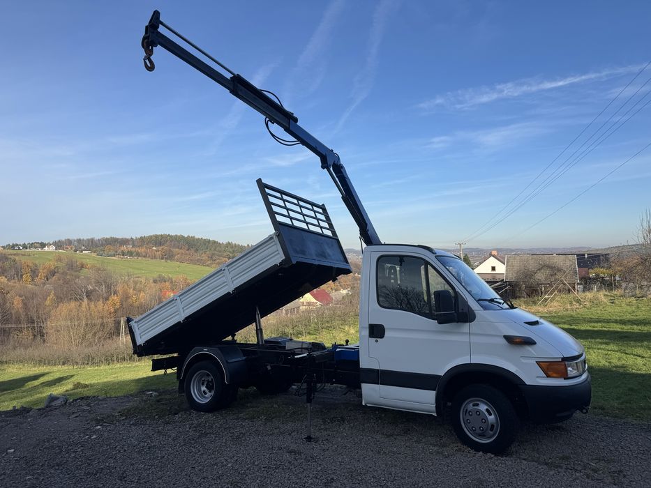 Iveco daily 35C13 2.8 HDS wywrotka 3 strony mocna